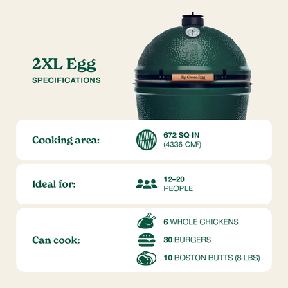 2XL The Green Egg in an intEGGrated Nest+Handler Package