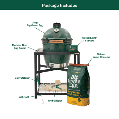 Large The Green Egg in Modular Nest Package