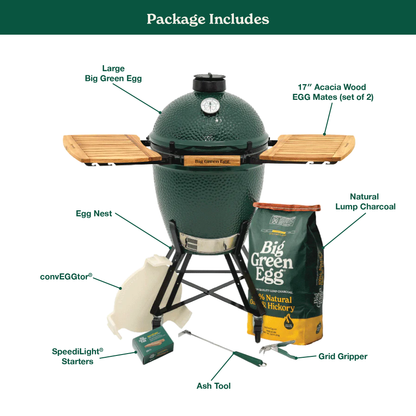 Large Green Egg in a Nest with Acacia Mates Package