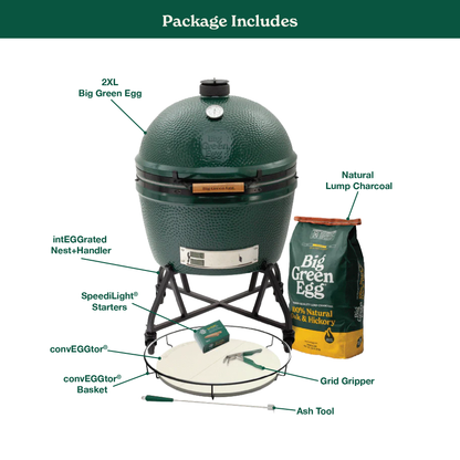 2XL The Green Egg in an intEGGrated Nest+Handler Package