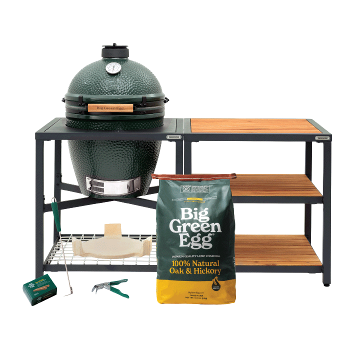 Large The Green Egg in Modular Nest with Expansion and 3 Acacia Inserts Package