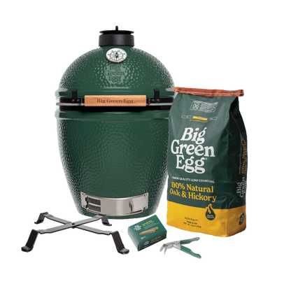 Large The Green Egg Built-in Package for contractors and custom kitchens