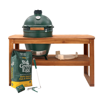 Large The Green Egg in Acacia Table Package