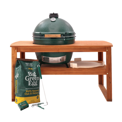 XL The Green Egg in Acacia Table Package