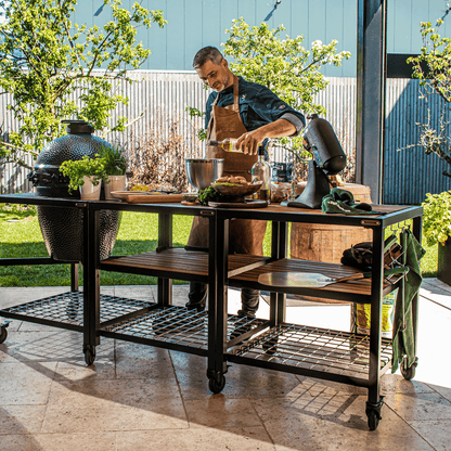 Large The Green Egg in Modular Nest with Expansion and 3 Acacia Inserts Package
