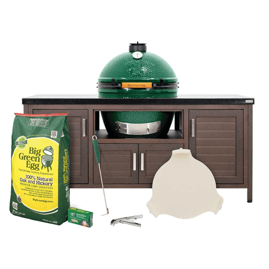 XL Green Egg in 69-inch Modern Farmhouse Table Package